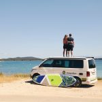 Vanlife im Sommer am Meer